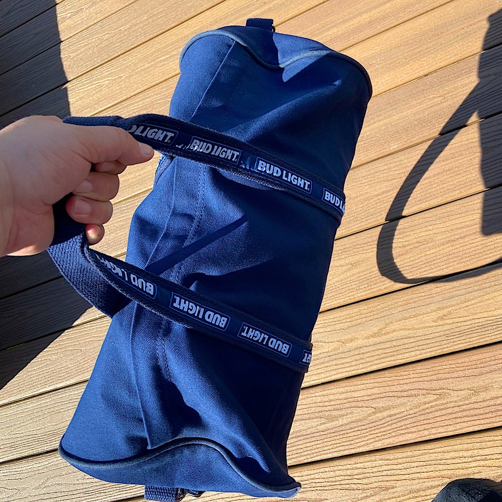 Retro Bud Light Duffle Bag